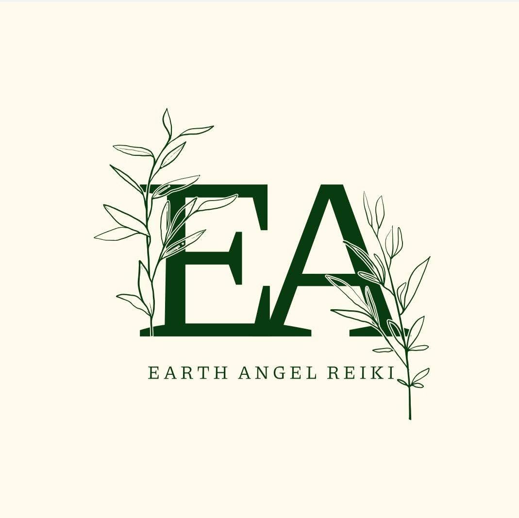 Earth Angel Reiki leaf monogram